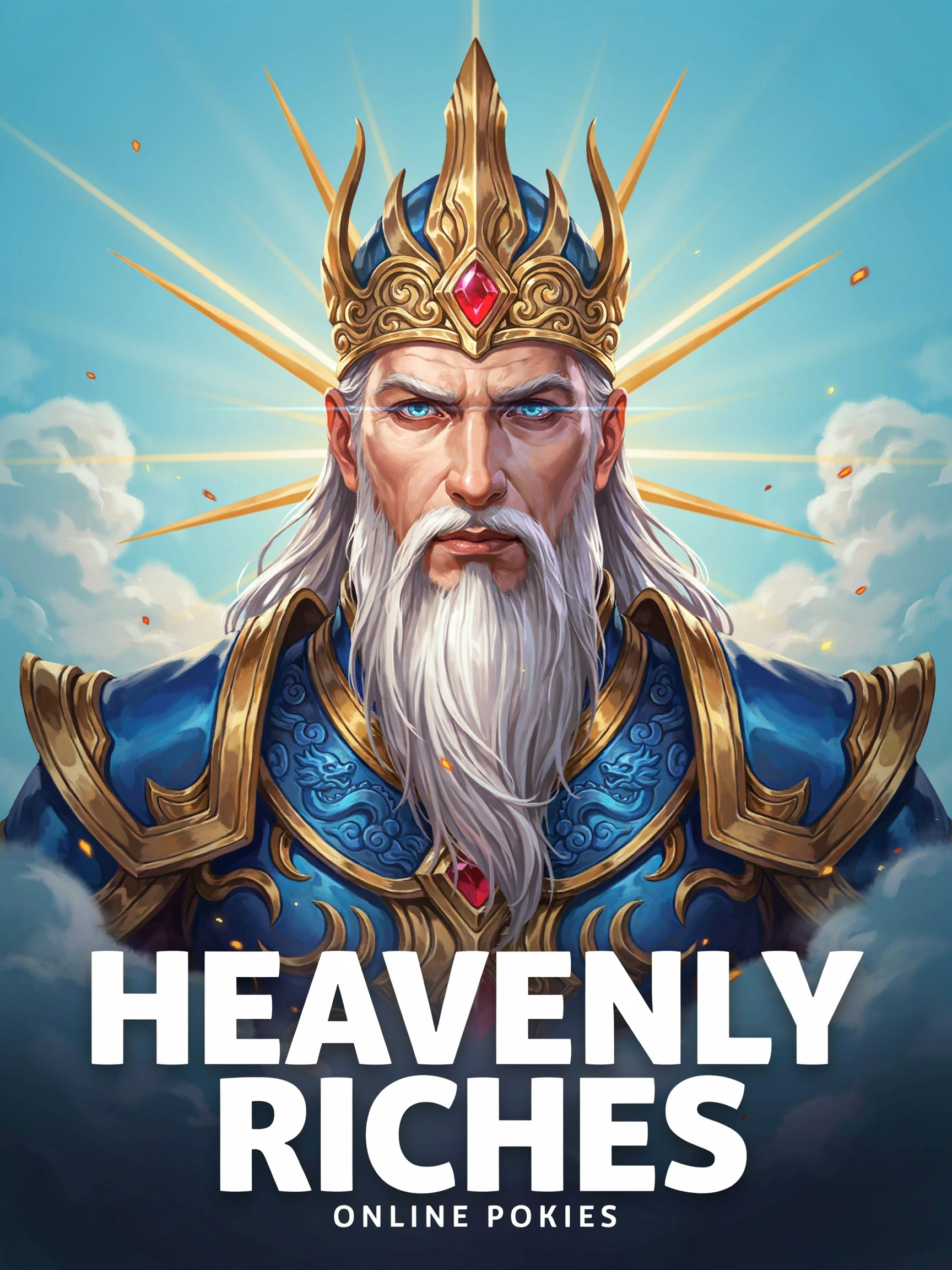 Fortune of Heaven pokie loading screen