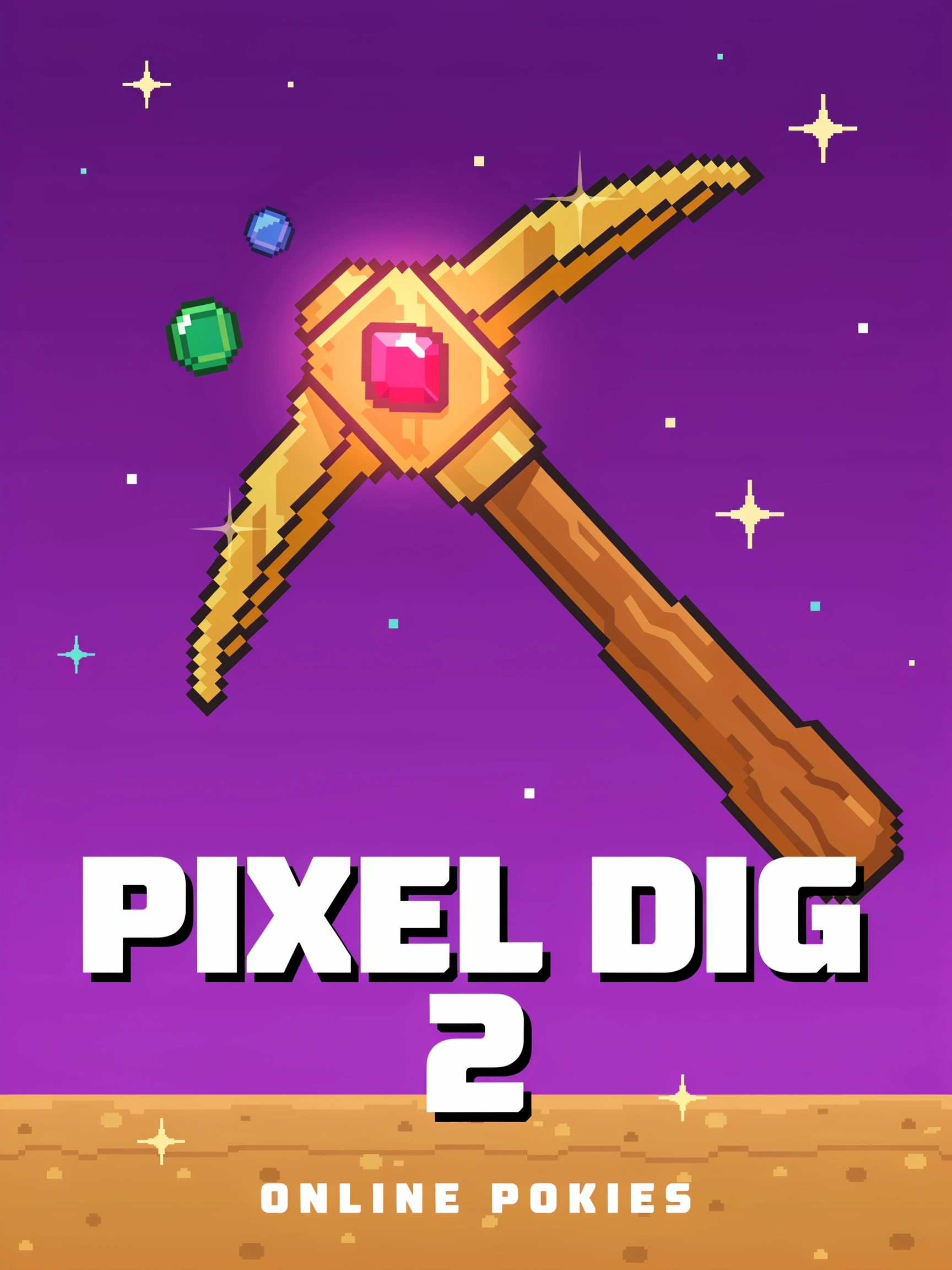 Reel art from the Mine Drop 2 pokie
