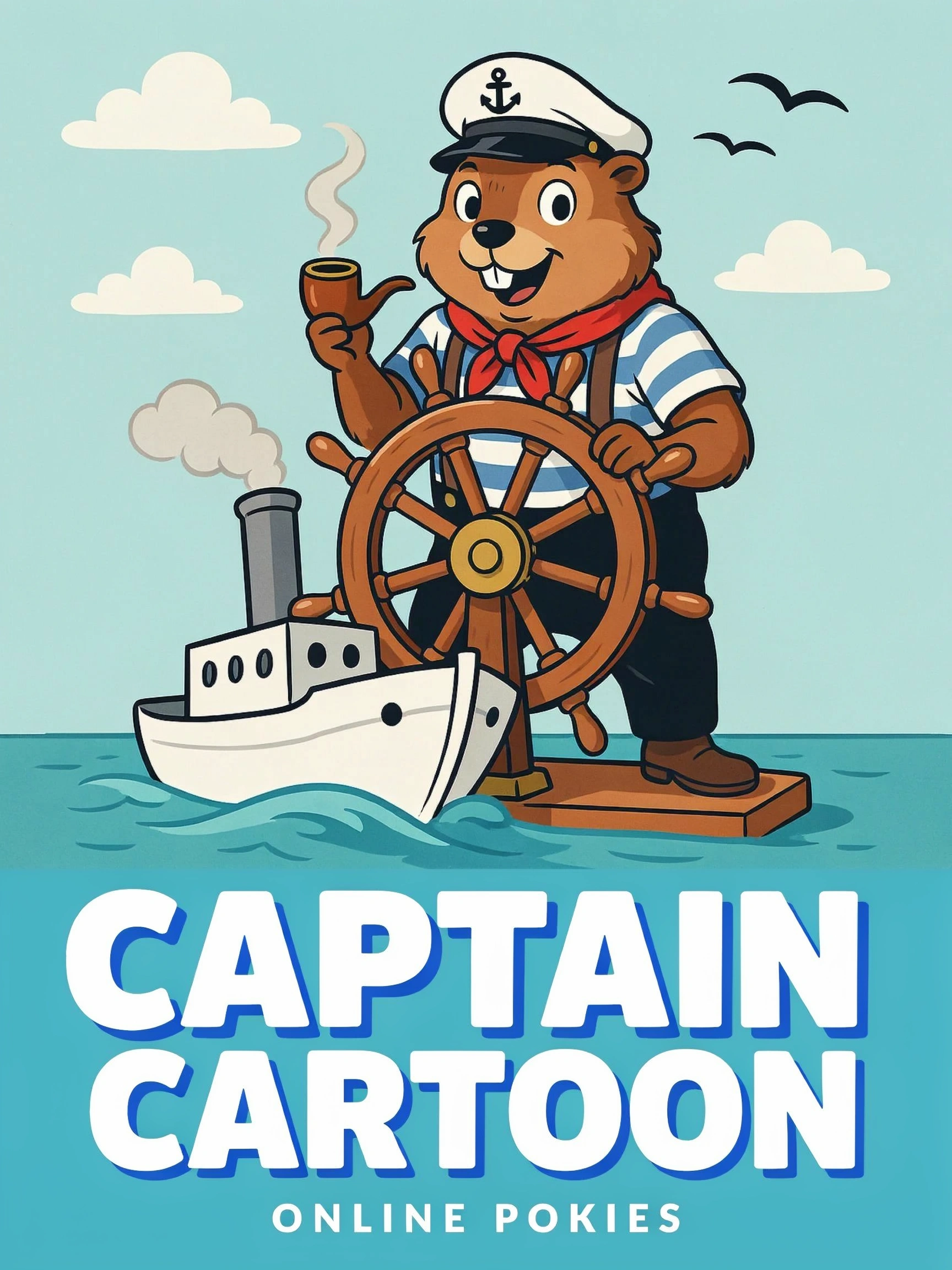 Artwork from the Toon Sailor pokie
